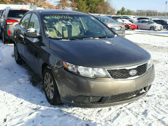 KNAFU4A20B5347417 - 2011 KIA FORTE EX BROWN photo 1