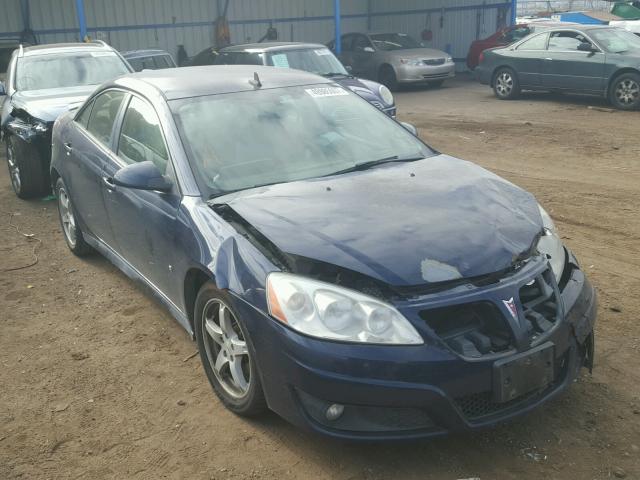 1G2ZJ57K994236410 - 2009 PONTIAC G6 BLUE photo 1