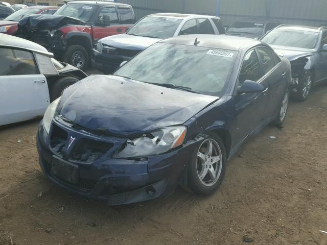 1G2ZJ57K994236410 - 2009 PONTIAC G6 BLUE photo 2