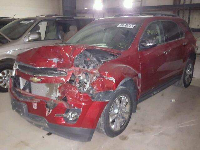 2GNALFEK4D6304266 - 2013 CHEVROLET EQUINOX LT RED photo 2