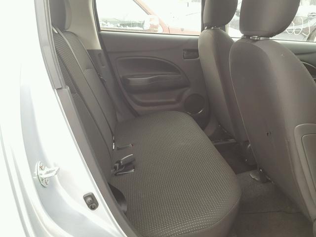 ML32A4HJ0FH011653 - 2015 MITSUBISHI MIRAGE ES SILVER photo 6