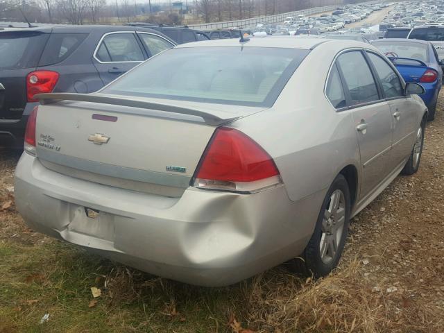 2G1WB5EK4B1222603 - 2011 CHEVROLET IMPALA LT CREAM photo 4