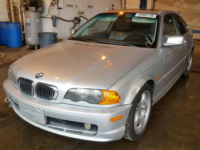 WBABM5344YJN90280 - 2000 BMW 328 CI SILVER photo 2