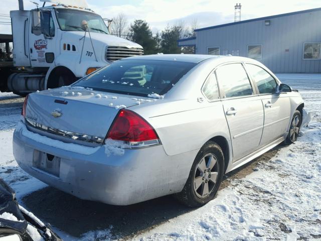 2G1WT57N391172291 - 2009 CHEVROLET IMPALA 1LT SILVER photo 4