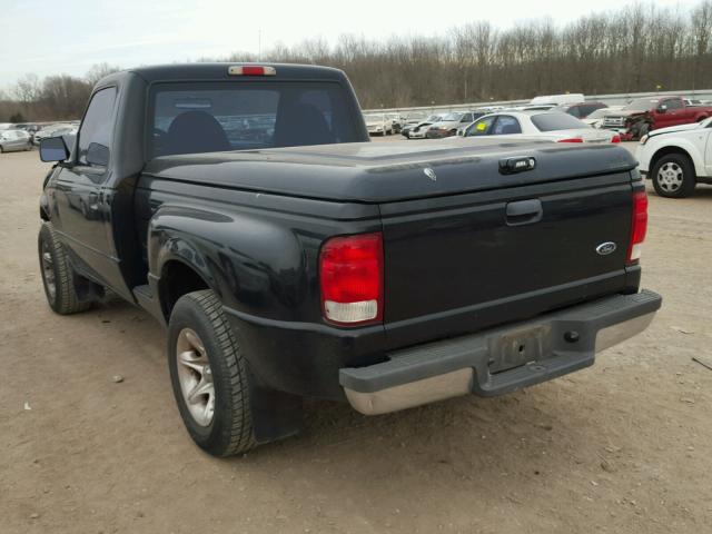 1FTYR10C1YPB74395 - 2000 FORD RANGER BLUE photo 3