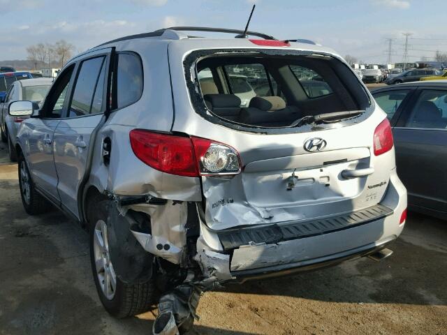 5NMSH13E07H097581 - 2007 HYUNDAI SANTA FE S 银色 照片 3