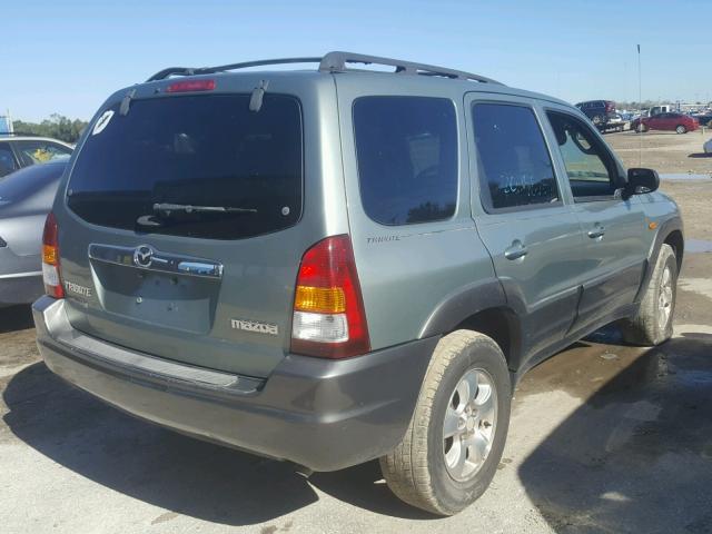 4F2YZ04173KM39779 - 2003 MAZDA TRIBUTE LX GRAY photo 4