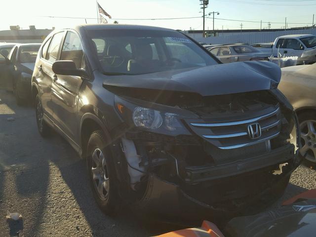 2HKRM3H36CH504894 - 2012 HONDA CR-V LX GRAY photo 1