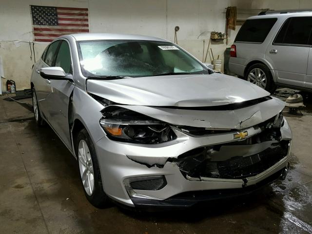 1G1ZE5ST0HF177825 - 2017 CHEVROLET MALIBU LT SILVER photo 1