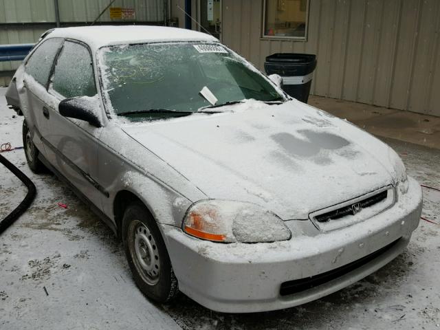 2HGEJ6340TH125599 - 1996 HONDA CIVIC DX SILVER photo 1