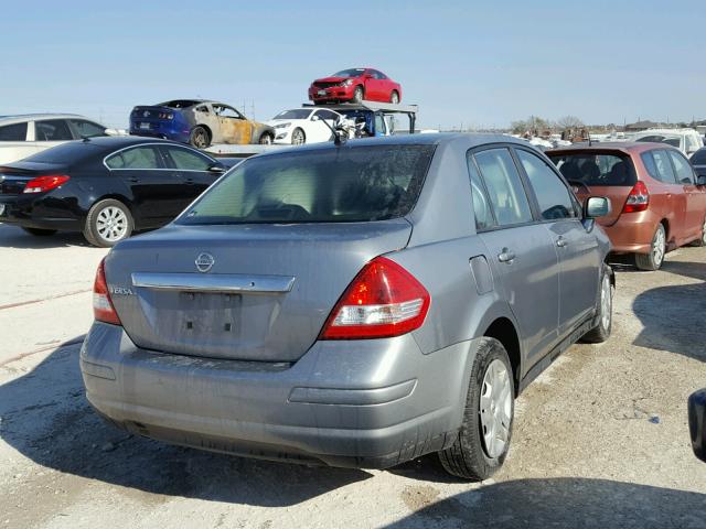 3N1BC1AP3AL395087 - 2010 NISSAN VERSA S SILVER photo 4