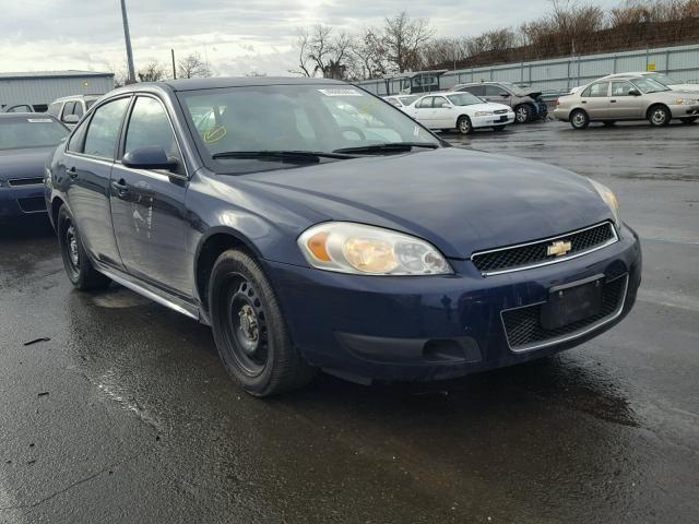 2G1WD5E31C1262755 - 2012 CHEVROLET IMPALA POL BLUE photo 1