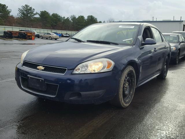 2G1WD5E31C1262755 - 2012 CHEVROLET IMPALA POL BLUE photo 2