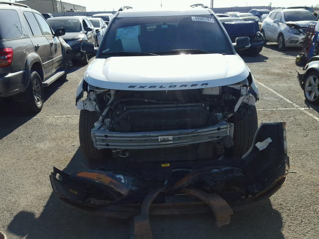 1FM5K8GT2FGA02956 - 2015 FORD EXPLORER S 白色 照片 9