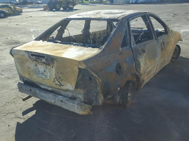 1FAFP34N56W208691 - 2006 FORD FOCUS ZX4 BURN photo 4