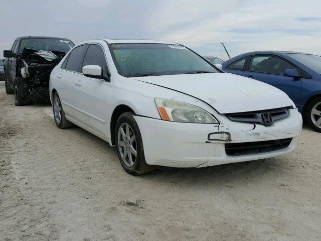 1HGCM66564A091140 - 2004 HONDA ACCORD EX WHITE photo 1