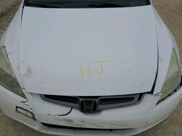 1HGCM66564A091140 - 2004 HONDA ACCORD EX WHITE photo 7