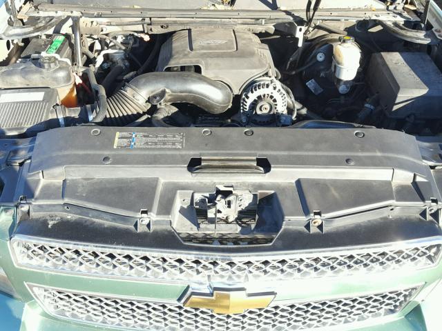 3GNEC12027G146980 - 2007 CHEVROLET AVALANCHE GREEN photo 7