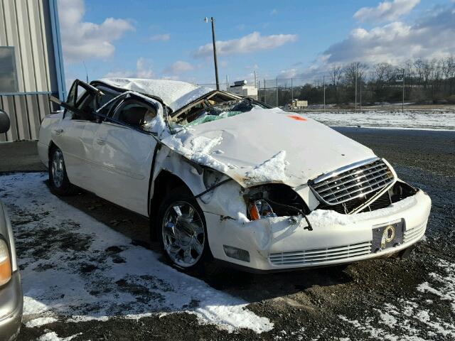 1G6KD54Y04U133062 - 2004 CADILLAC DEVILLE WHITE photo 1