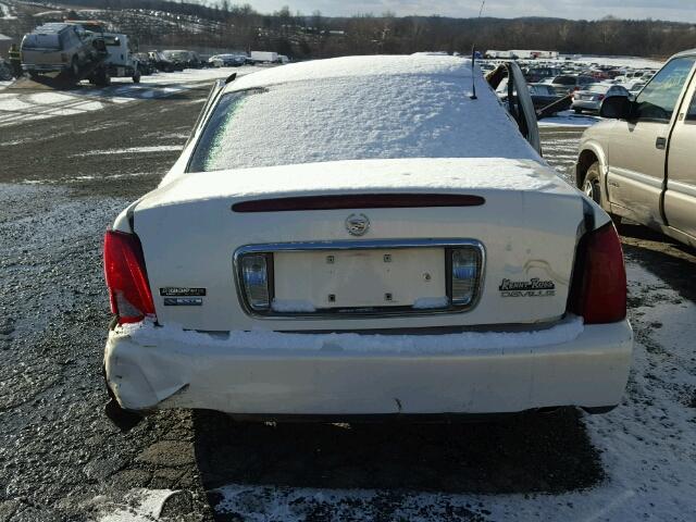 1G6KD54Y04U133062 - 2004 CADILLAC DEVILLE WHITE photo 10