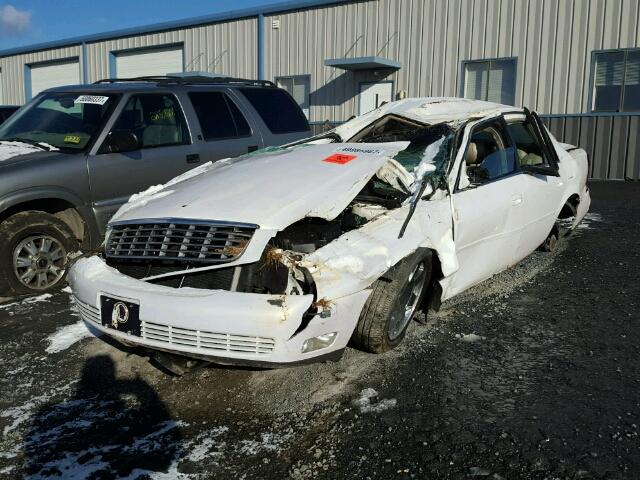 1G6KD54Y04U133062 - 2004 CADILLAC DEVILLE WHITE photo 2