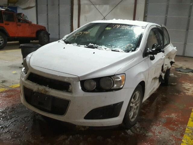 1G1JC5SH4D4153127 - 2013 CHEVROLET SONIC LT 白色 照片 2