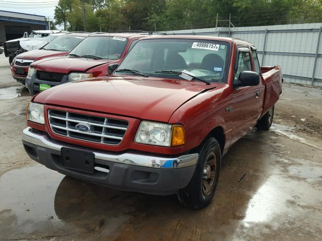 1FTYR14U93PB51460 - 2003 FORD RANGER SUP RED photo 2