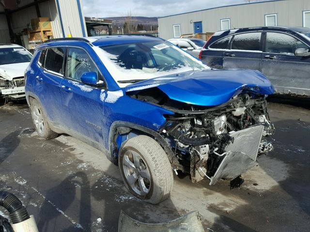 3C4NJDBB8HT692919 - 2017 JEEP COMPASS LA BLUE photo 1