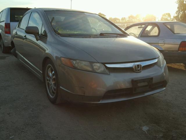 JHMFA16597S001080 - 2007 HONDA CIVIC LX GOLD photo 1