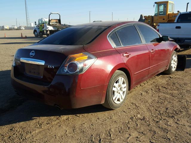 1N4AL2AP9BN404025 - 2011 NISSAN ALTIMA BAS MAROON photo 4