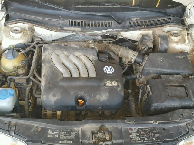 3VWSB69M82M186721 - 2002 VOLKSWAGEN JETTA GLS WHITE photo 7