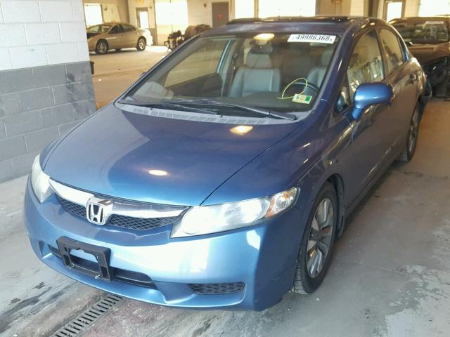 2HGFA1F90AH505215 - 2010 HONDA CIVIC EXL 蓝色 照片 2