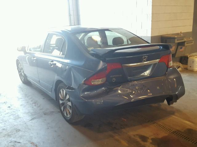 2HGFA1F90AH505215 - 2010 HONDA CIVIC EXL 蓝色 照片 3