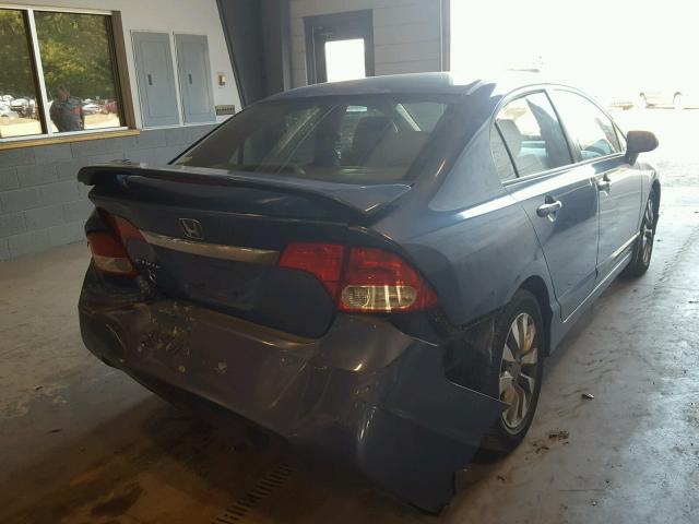 2HGFA1F90AH505215 - 2010 HONDA CIVIC EXL 蓝色 照片 4