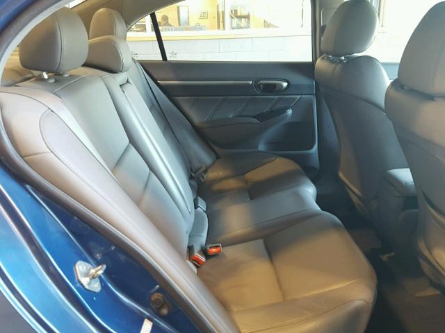 2HGFA1F90AH505215 - 2010 HONDA CIVIC EXL 蓝色 照片 6