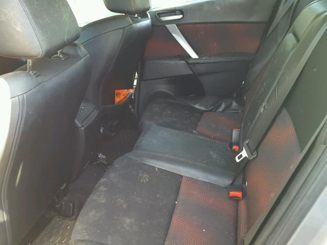 JM1BL1L33C1507601 - 2012 MAZDA SPEED 3 GRAY photo 6