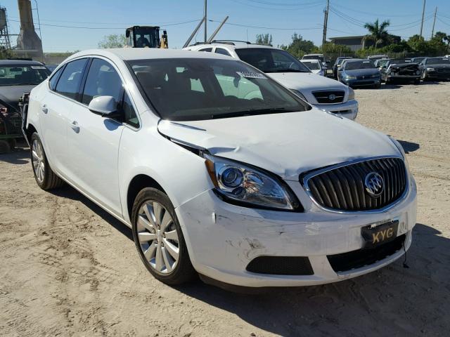 1G4PP5SK7G4165760 - 2016 BUICK VERANO WHITE photo 1