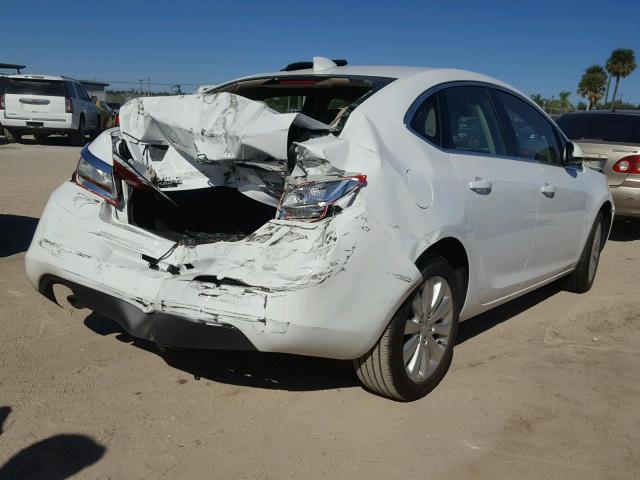 1G4PP5SK7G4165760 - 2016 BUICK VERANO WHITE photo 4