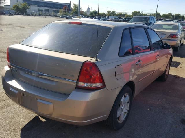 1G1ZU64884F229634 - 2004 CHEVROLET MALIBU MAX ოქროსფერი ფოტო 4