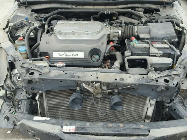 1HGCS22809A001874 - 2009 HONDA ACCORD EXL BLACK photo 7