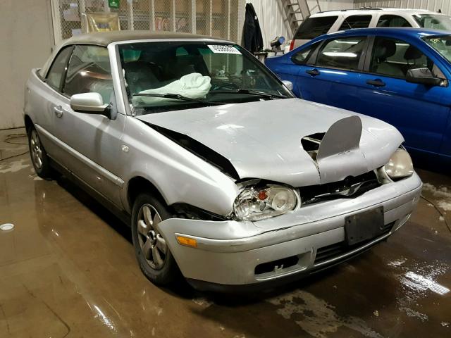 3VWDC21V42M814132 - 2002 VOLKSWAGEN CABRIO GLX 银色 照片 1