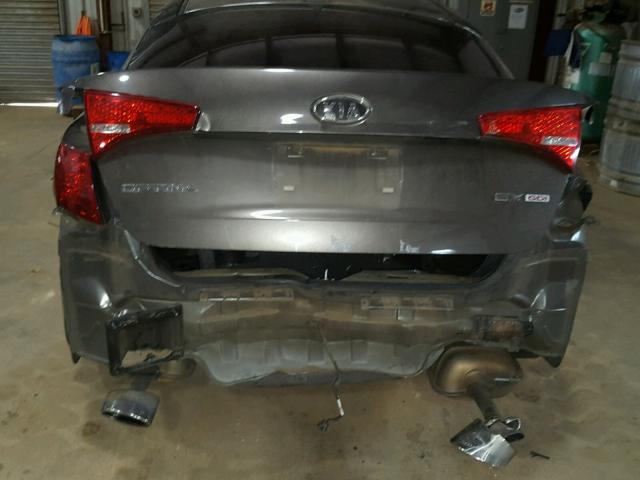 5XXGN4A79CG077763 - 2012 KIA OPTIMA EX GRAY photo 9