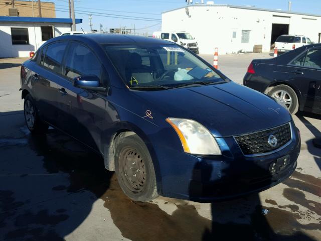 3N1AB61EX8L678378 - 2008 NISSAN SENTRA 2.0 BLUE photo 1