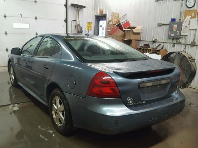 2G2WP552171172117 - 2007 PONTIAC GRAND PRIX BLUE photo 3