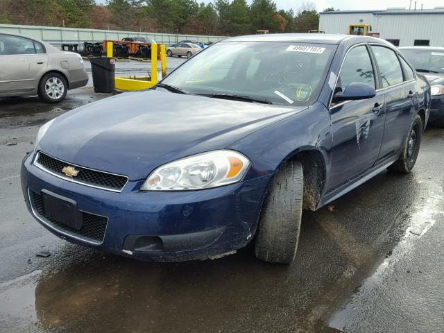 2G1WD5E37C1262789 - 2012 CHEVROLET IMPALA POL BLUE photo 2