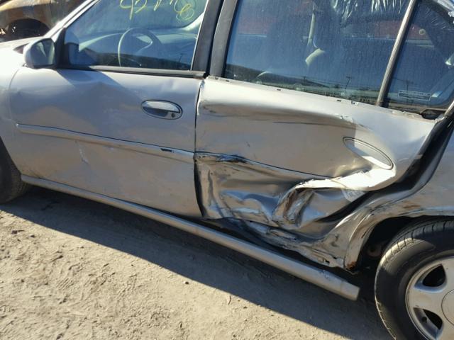 1G1NE52J1Y6305468 - 2000 CHEVROLET MALIBU LS Gümüş foto 10