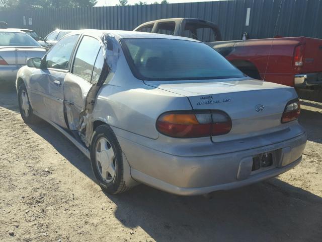 1G1NE52J1Y6305468 - 2000 CHEVROLET MALIBU LS Gümüş foto 3