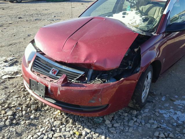 1G8AJ55F26Z117556 - 2006 SATURN ION LEVEL BURGUNDY photo 10