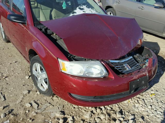 1G8AJ55F26Z117556 - 2006 SATURN ION LEVEL 勃艮第红 照片 9