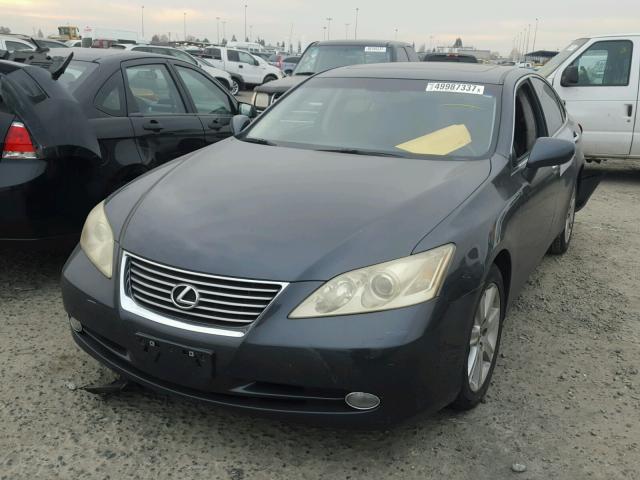 JTHBJ46G182228881 - 2008 LEXUS ES 350 GRAY photo 2